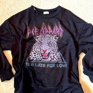 Def Leppard Graphic Sweatshirt